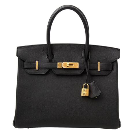 hermes birkin epsom 30 black|hermes birkin 30 black.